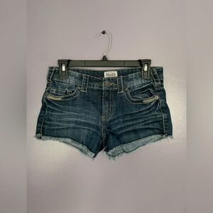 Mudd Women's Blue Denim Shorts